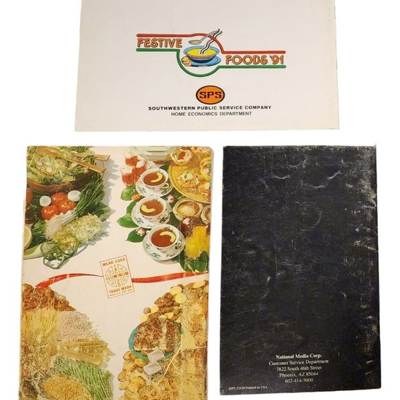 VTG Cookbooks Wear-Ever New Method 1953 Festive Foods 1991 Regal Royal Diamond - Picture 2 of 16